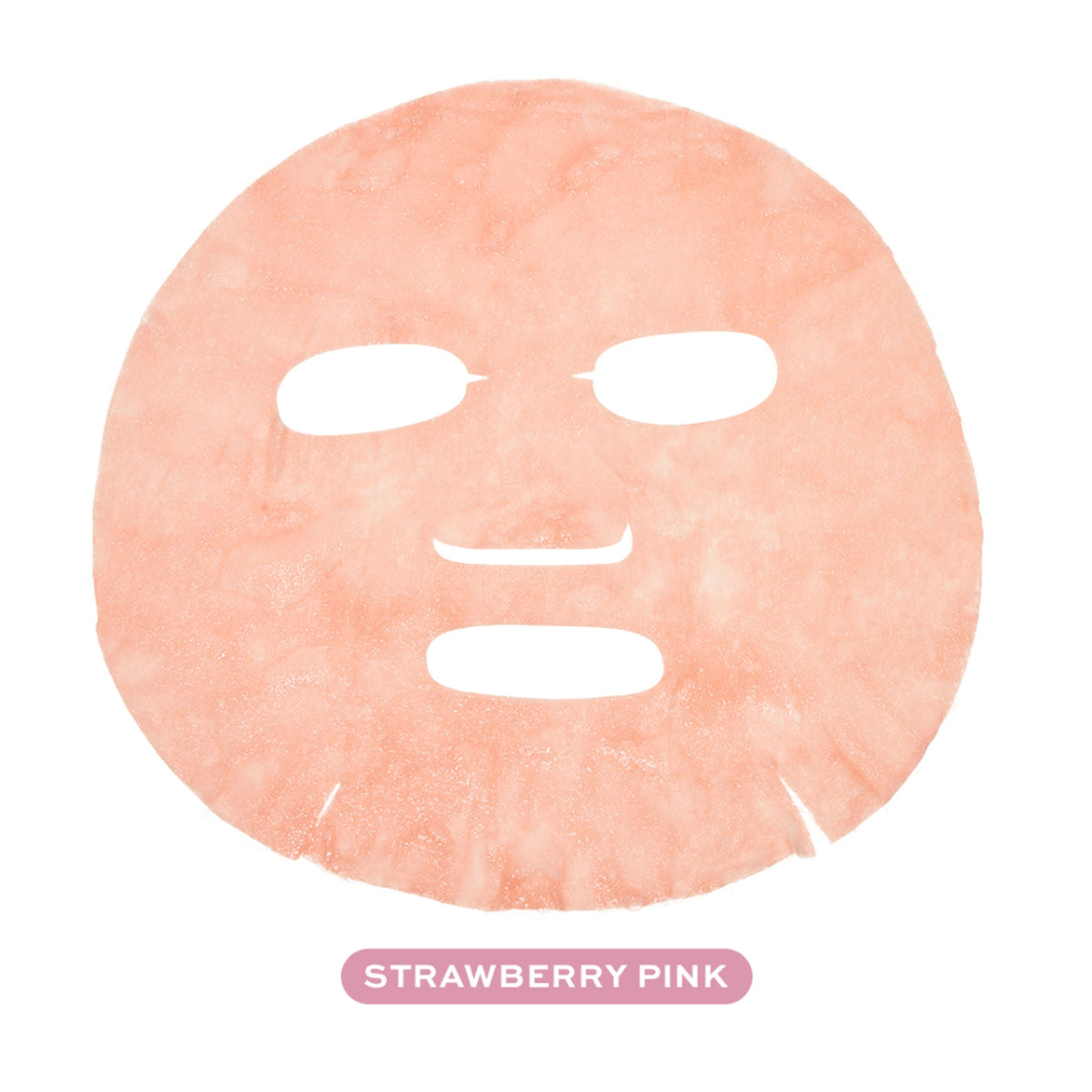 Makeup Revolution Bubble Tea Strawberry Milk Bubble Sheet Mask - Strawberry Pink | Grocsy