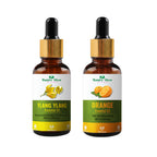Nature Glow Herbal Ylang Ylang & Orange Essential Oil Combo | Grocsy