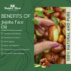 Nature Glow Herbal Jojoba, Argan & Apricot Facial Oil Combo | Grocsy