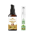 Nature Glow Herbal Under Eye Serum & Green Tea Roll On Combo | Grocsy
