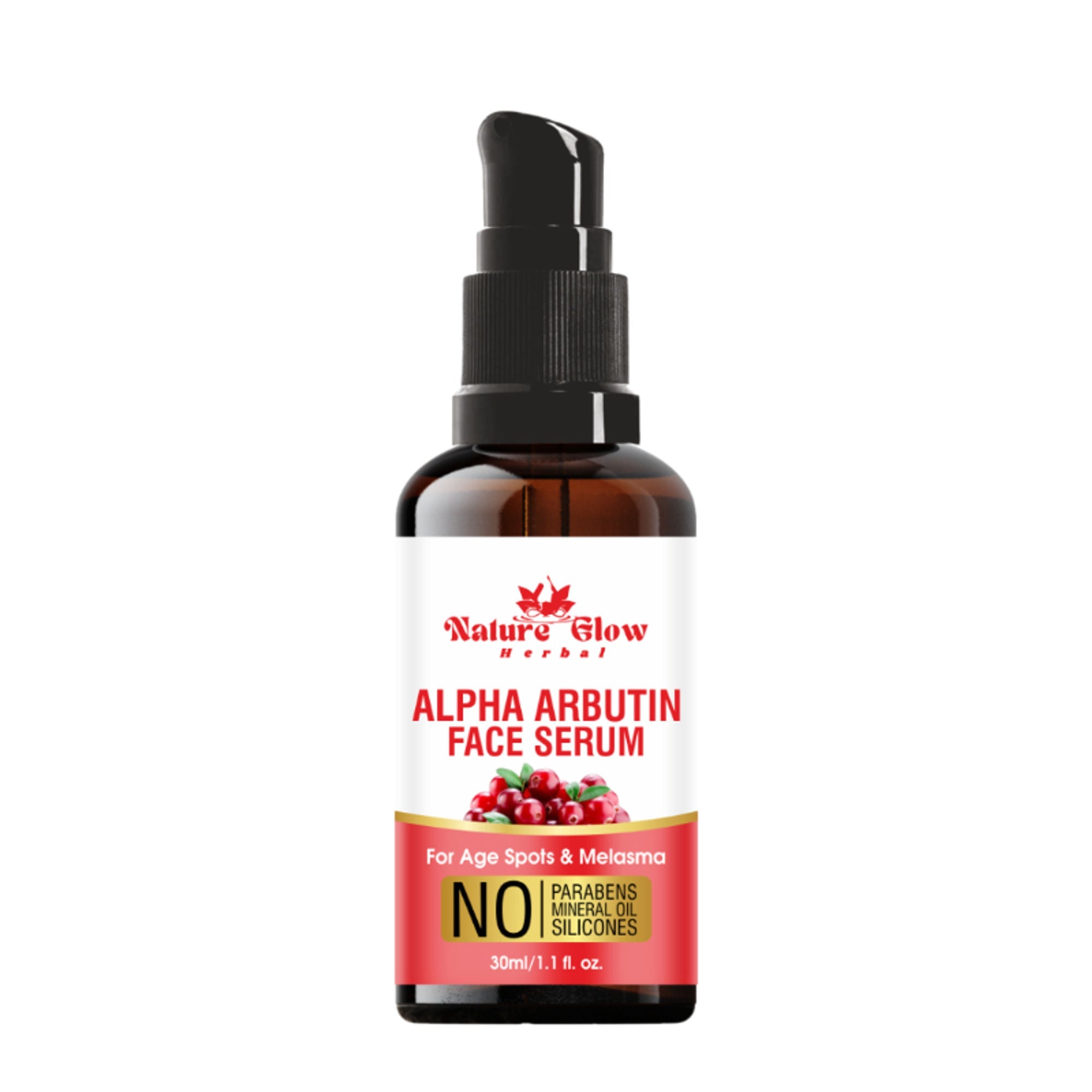 Nature Glow Herbal Alpha Arbutin Face Serum | Grocsy