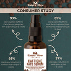 Nature Glow Herbal Caffeine Face Serum Hydrating Face Serum For Glowing Skin | Grocsy