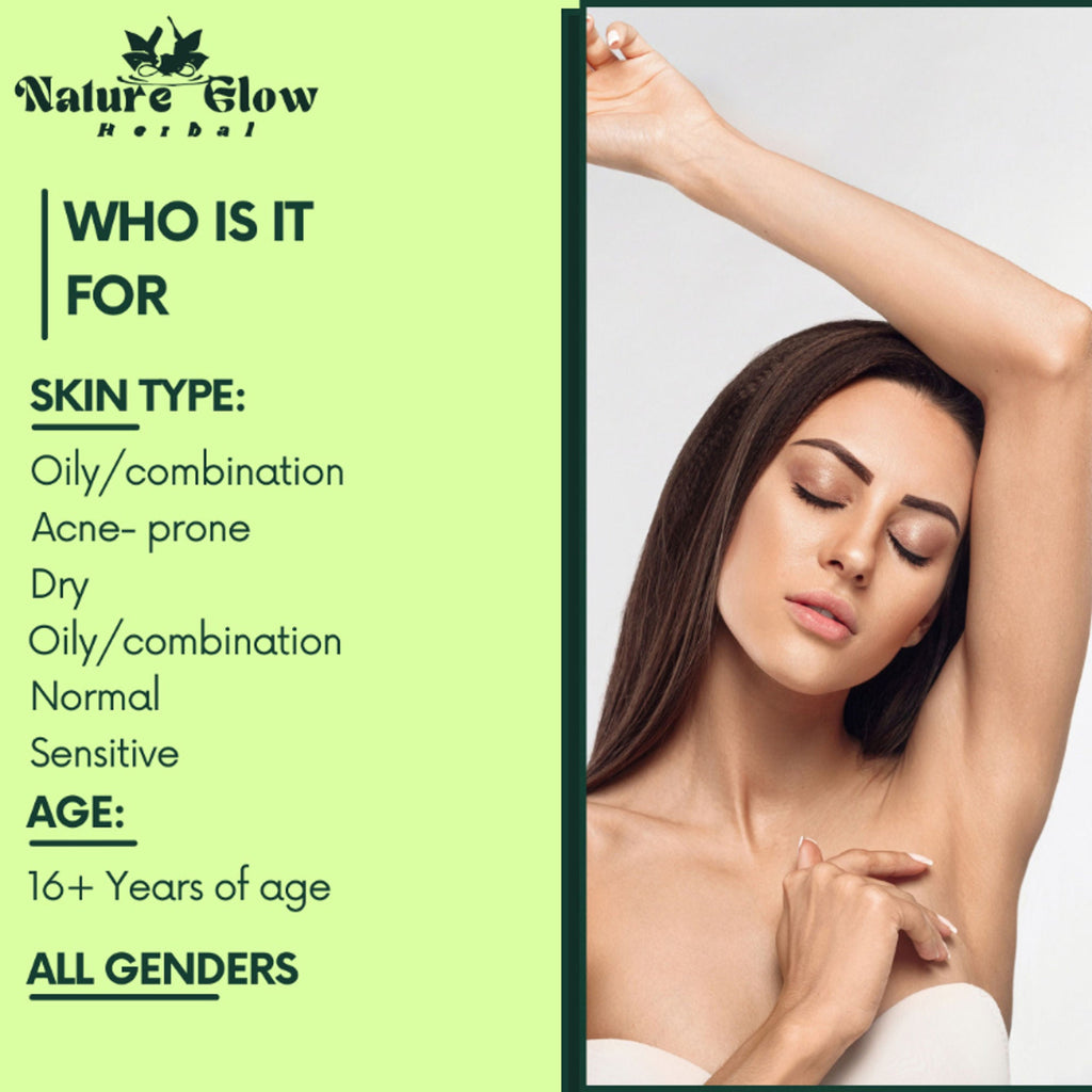 Nature Glow Herbal Green Tea Serum | Grocsy
