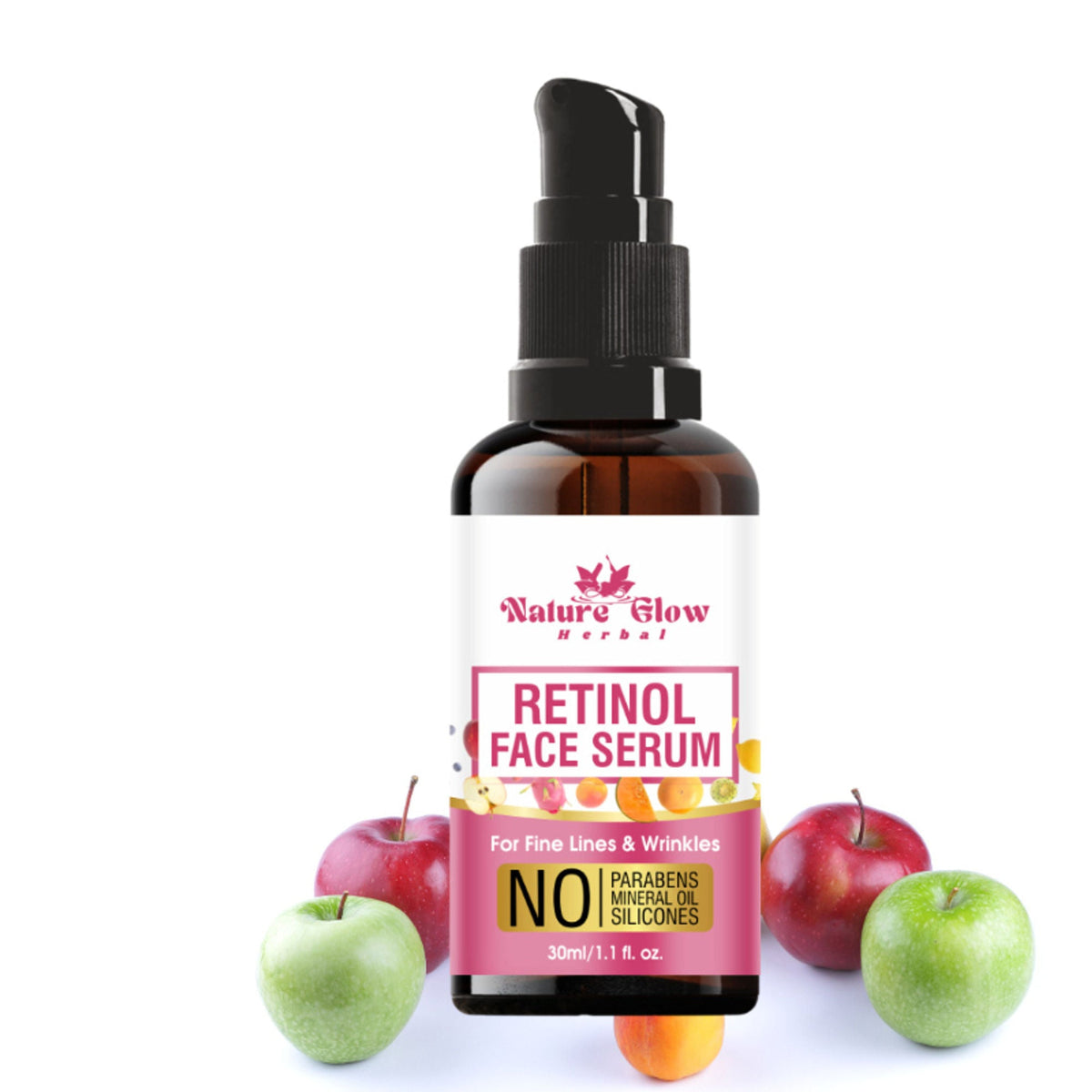 Nature Glow Herbal Retinol Serum | Grocsy