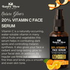 Nature Glow Herbal 20% Vitamin C Serum | Grocsy