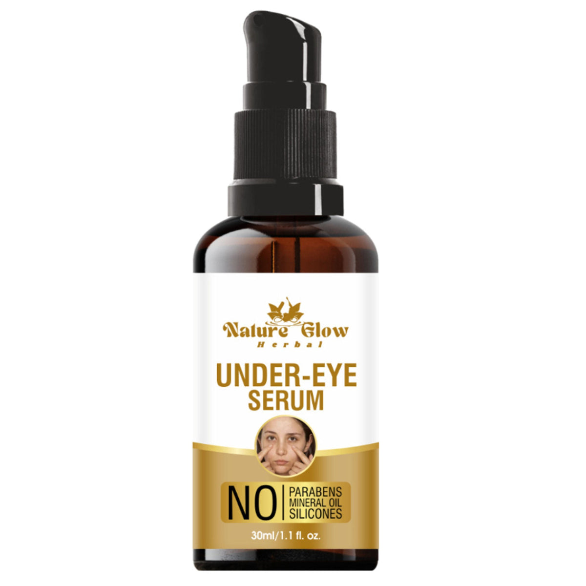 Nature Glow Herbal Under Eye Serum | Grocsy