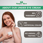 Nature Glow Herbal Under Eye Cream, Brighten, Hydrate | Grocsy