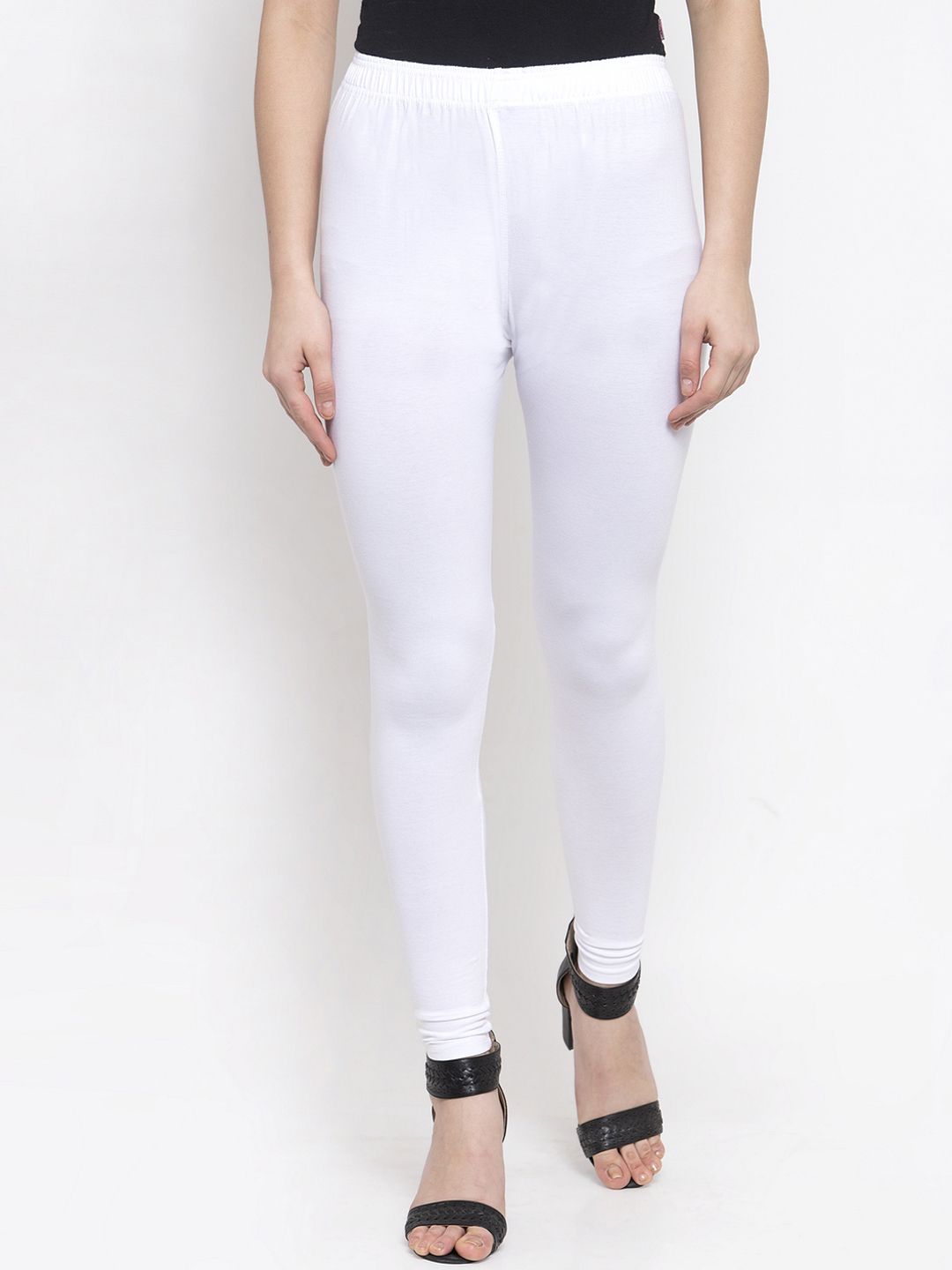 TAG 7 Women Pack Of 2 Solid Churidar-Length Leggings | Grocsy