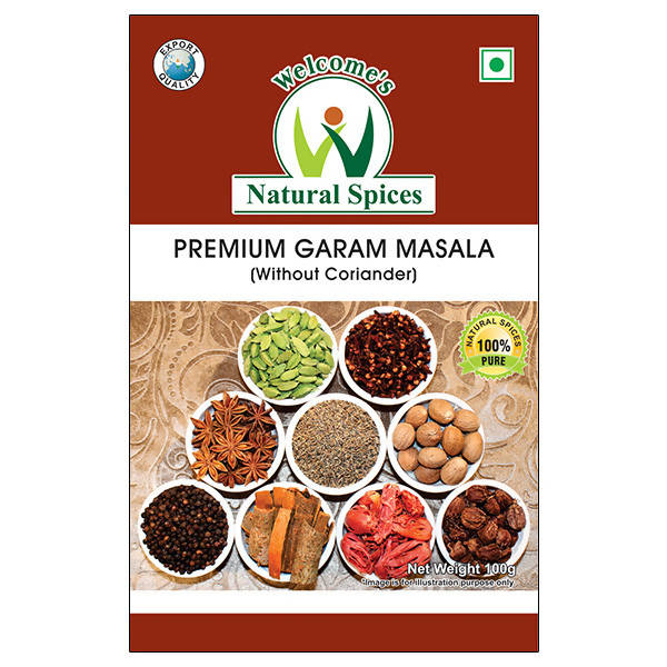 Welcome’s Natural Spices Premium Garam Masala Powder | Grocsy