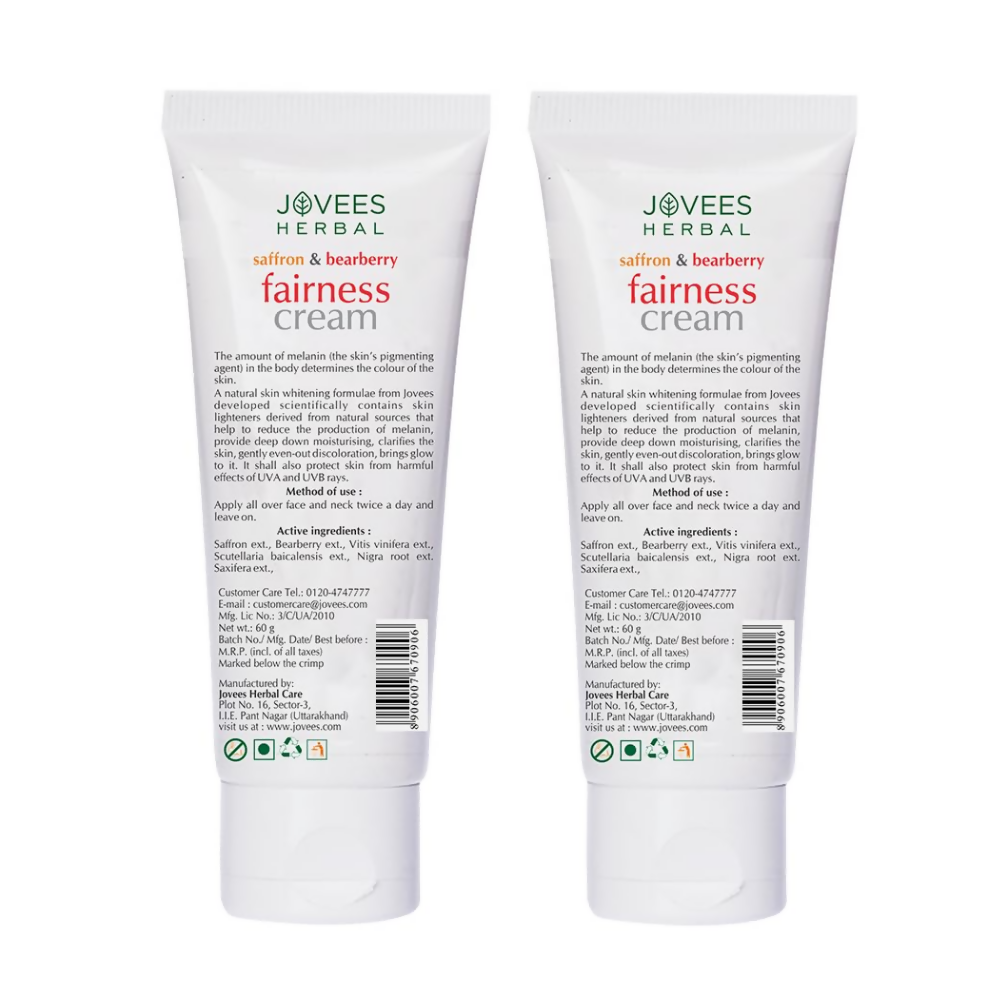 Jovees Herbal Ayurveda Essence of Saffron Anti Blemish Pigmentation Cream | Grocsy