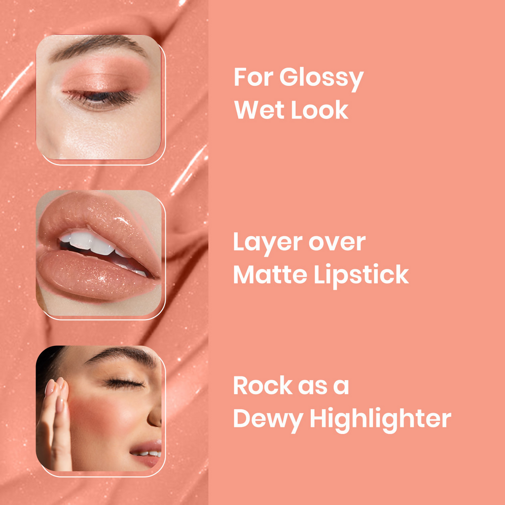 NY Bae Gloss Getter Lip Gloss - Peach Play 05 | Grocsy