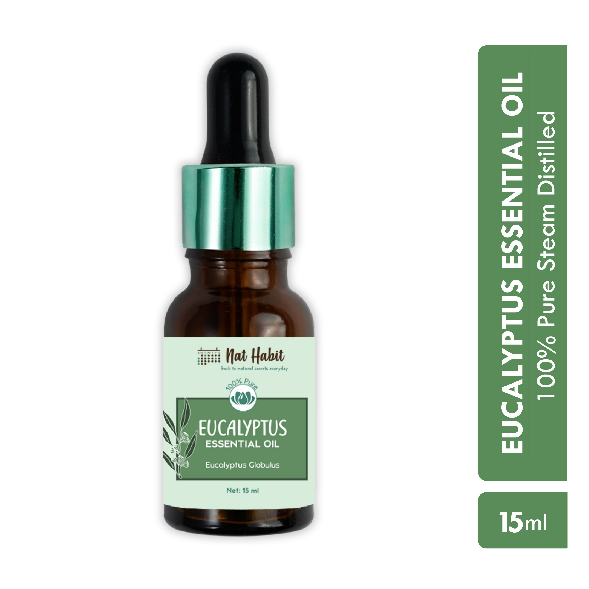 Nat Habit Nilgiri Eucalyptus Essential Oil | Grocsy