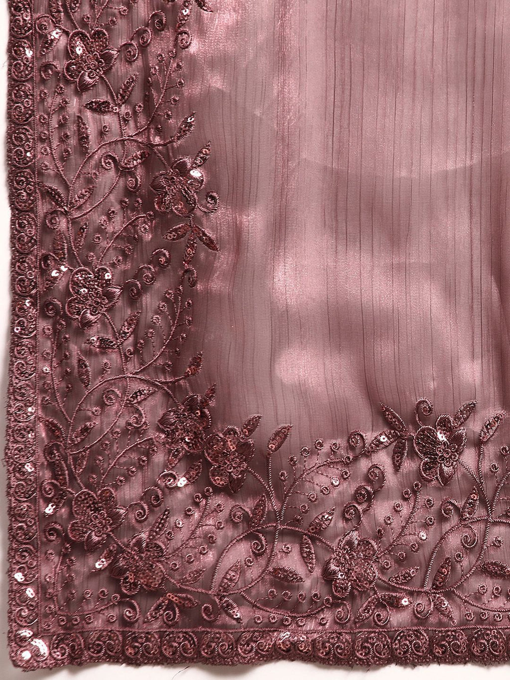 kasee Embroidered Organza Saree | Grocsy