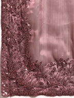 kasee Embroidered Organza Saree | Grocsy