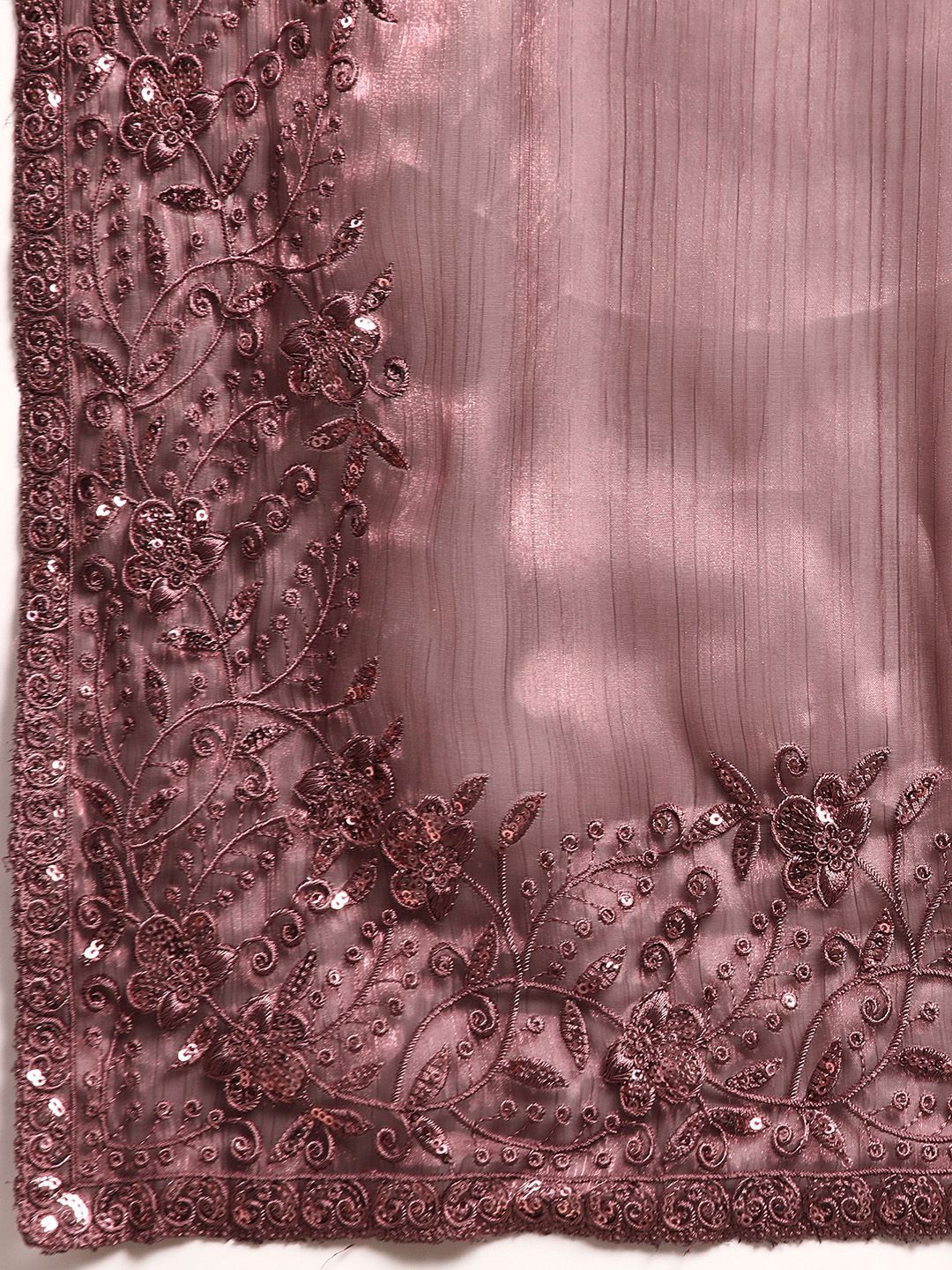 kasee Embroidered Organza Saree | Grocsy
