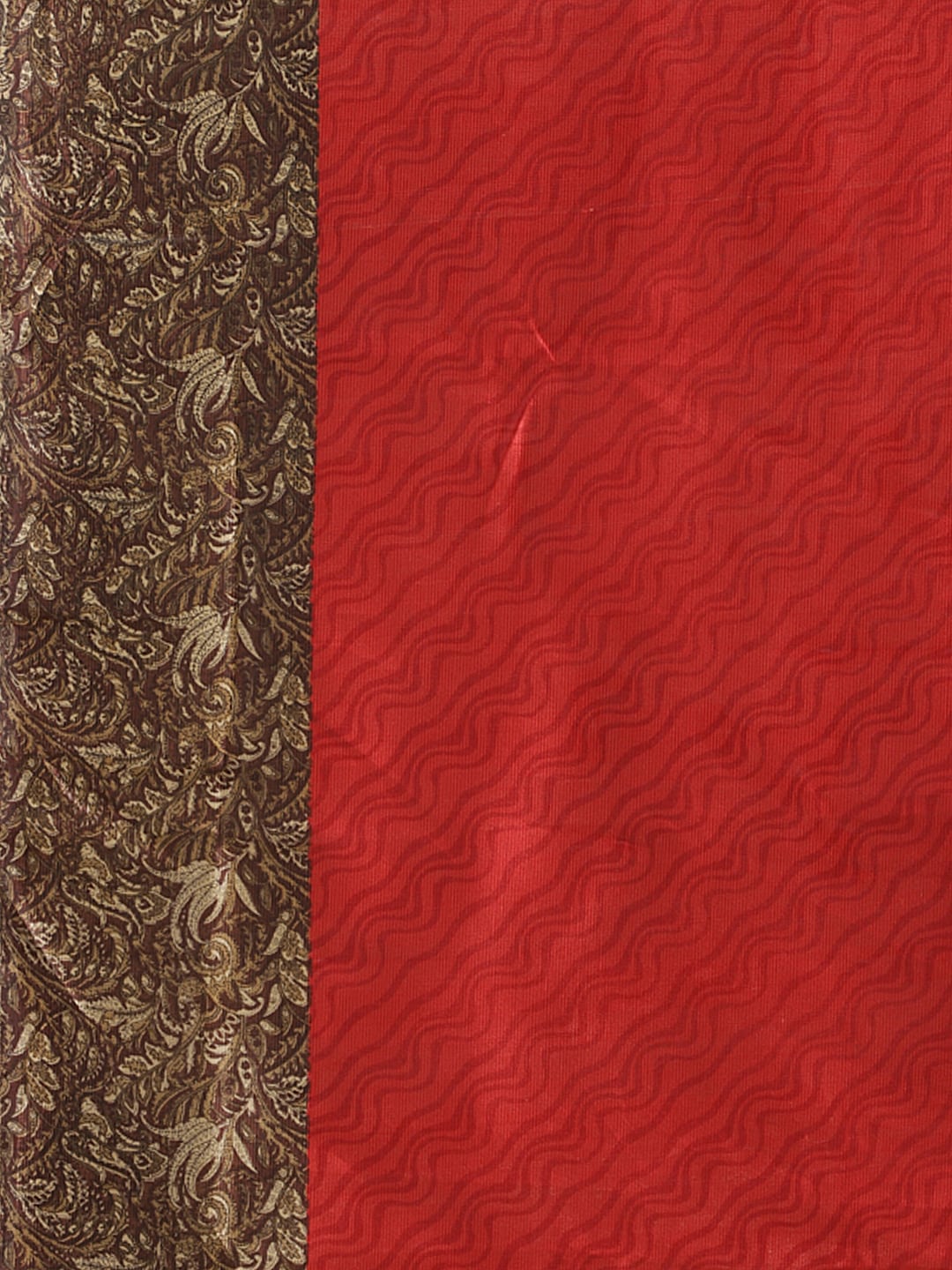 Saree Mall Maroon Printed Saree | Grocsy