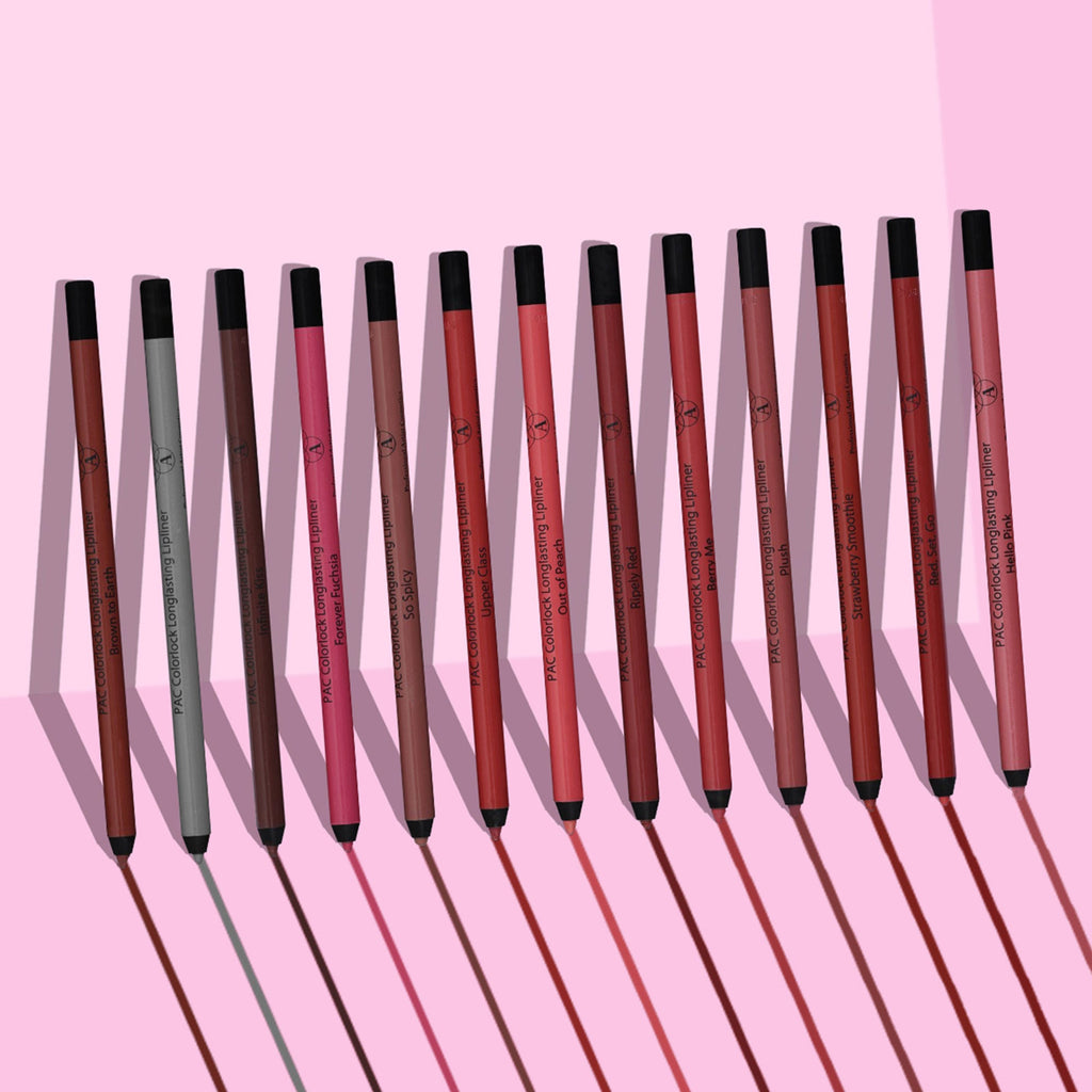 PAC Studio Colorlock Longlasting Lip Liner - Ripley Red | Grocsy