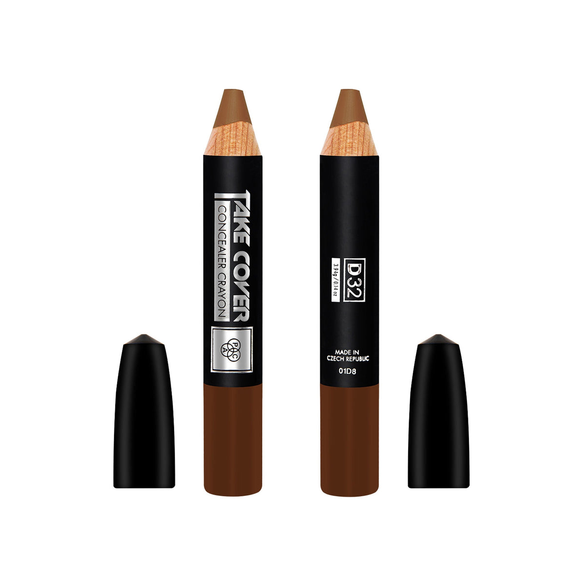 PAC Studio Take Cover Concealer Crayon - D32 Dark | Grocsy