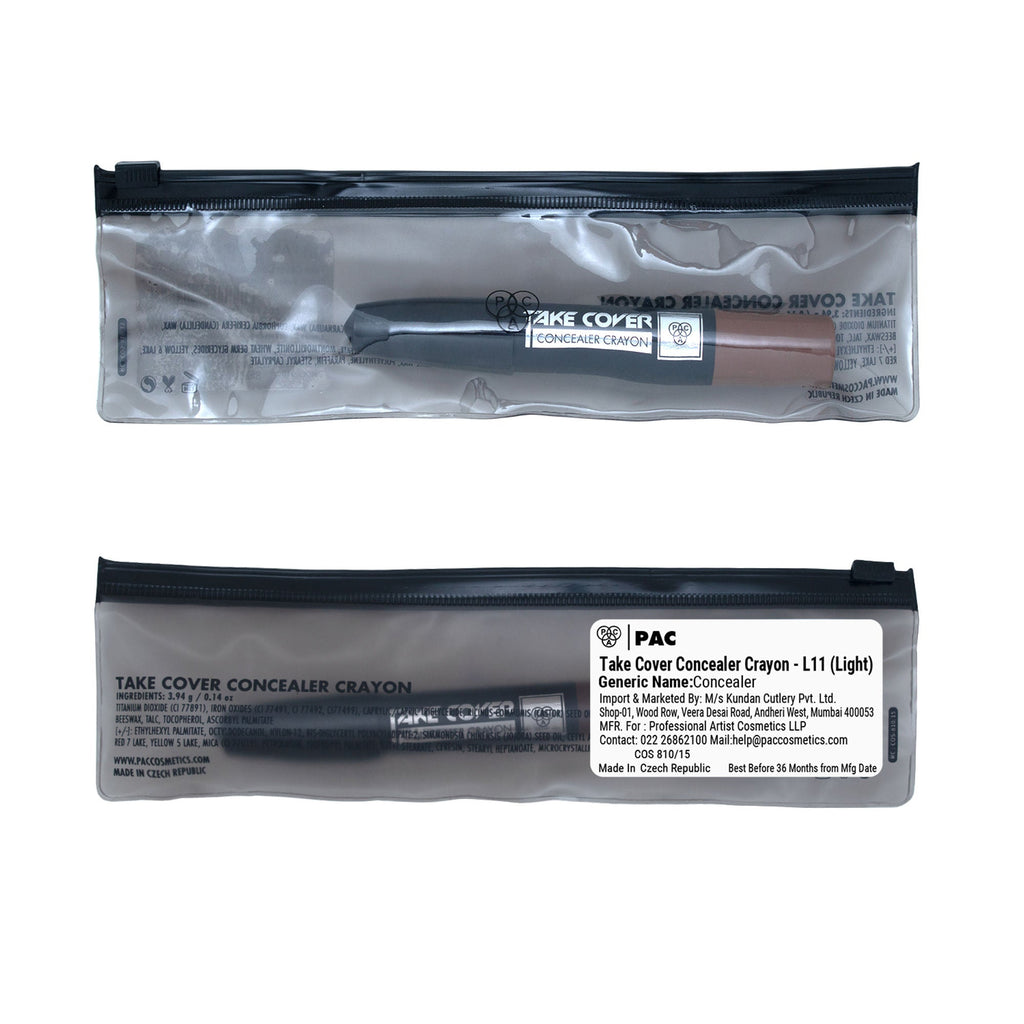 PAC Studio Take Cover Concealer Crayon - L11 Light | Grocsy