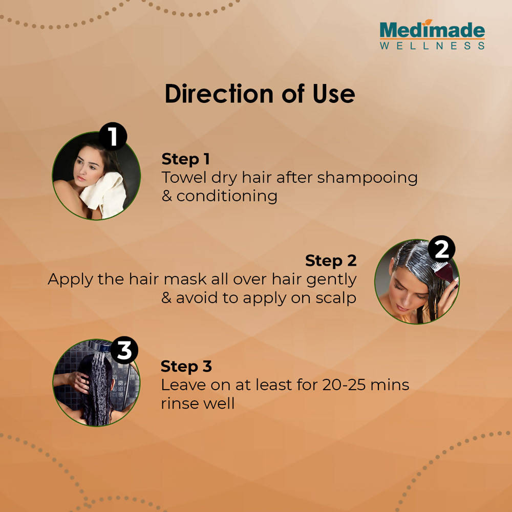 Medimade Wellness Rice Water Hair Mask | Grocsy