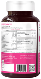 Bliss Welness Hair Skin & Nails Veg Tablet | Grocsy