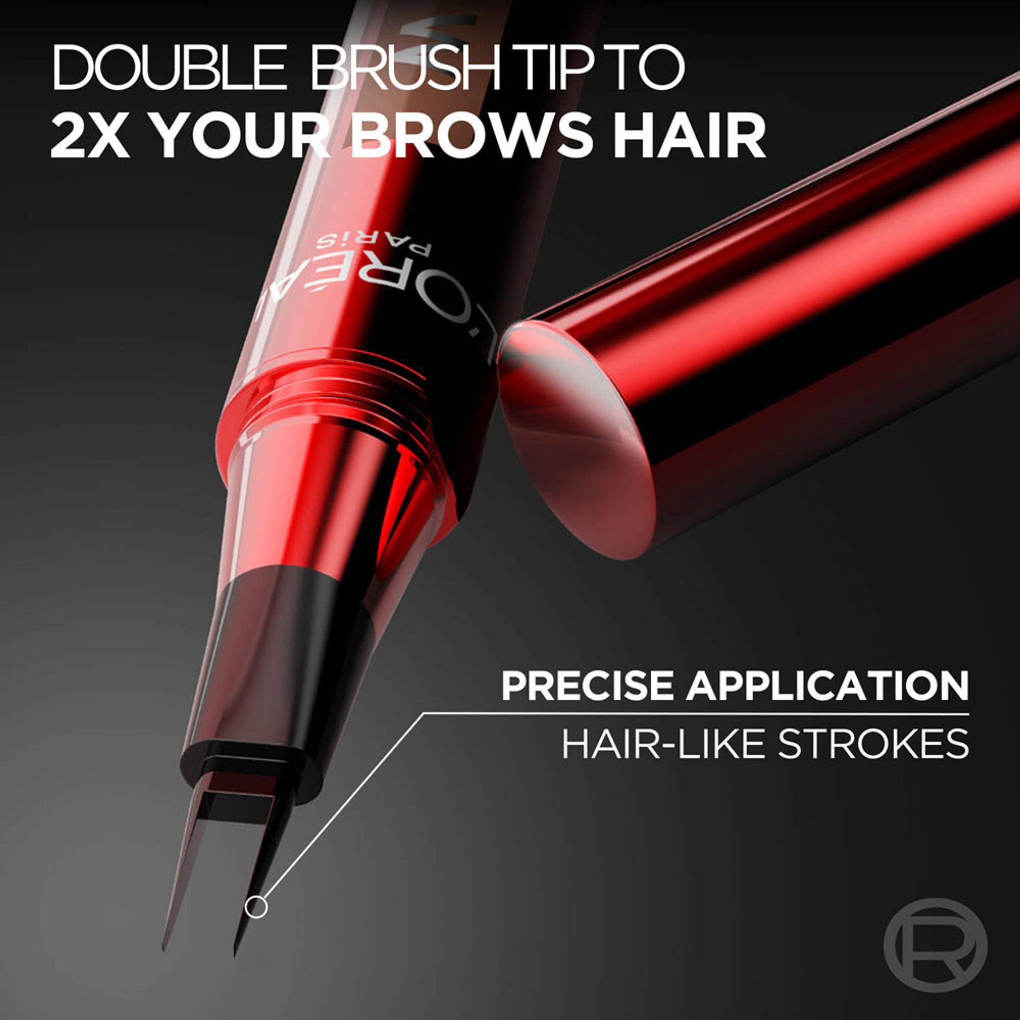 L'Oreal Paris Infaillible Faux Brow Eyebrow Pen For Natural & Full Brows - Dark Brunette | Grocsy