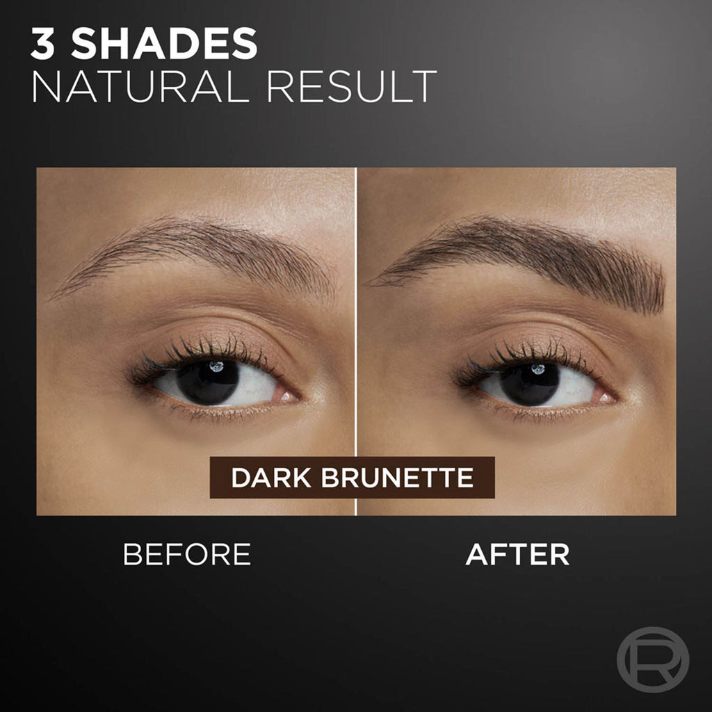 L'Oreal Paris Infaillible Faux Brow Eyebrow Pen For Natural & Full Brows - Dark Brunette | Grocsy