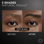L'Oreal Paris Infaillible Faux Brow Eyebrow Pen For Natural & Full Brows - Soft Black | Grocsy