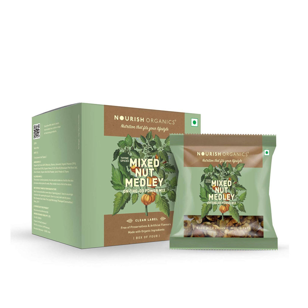 Nourish Organics Mixed Nut Medley | Grocsy