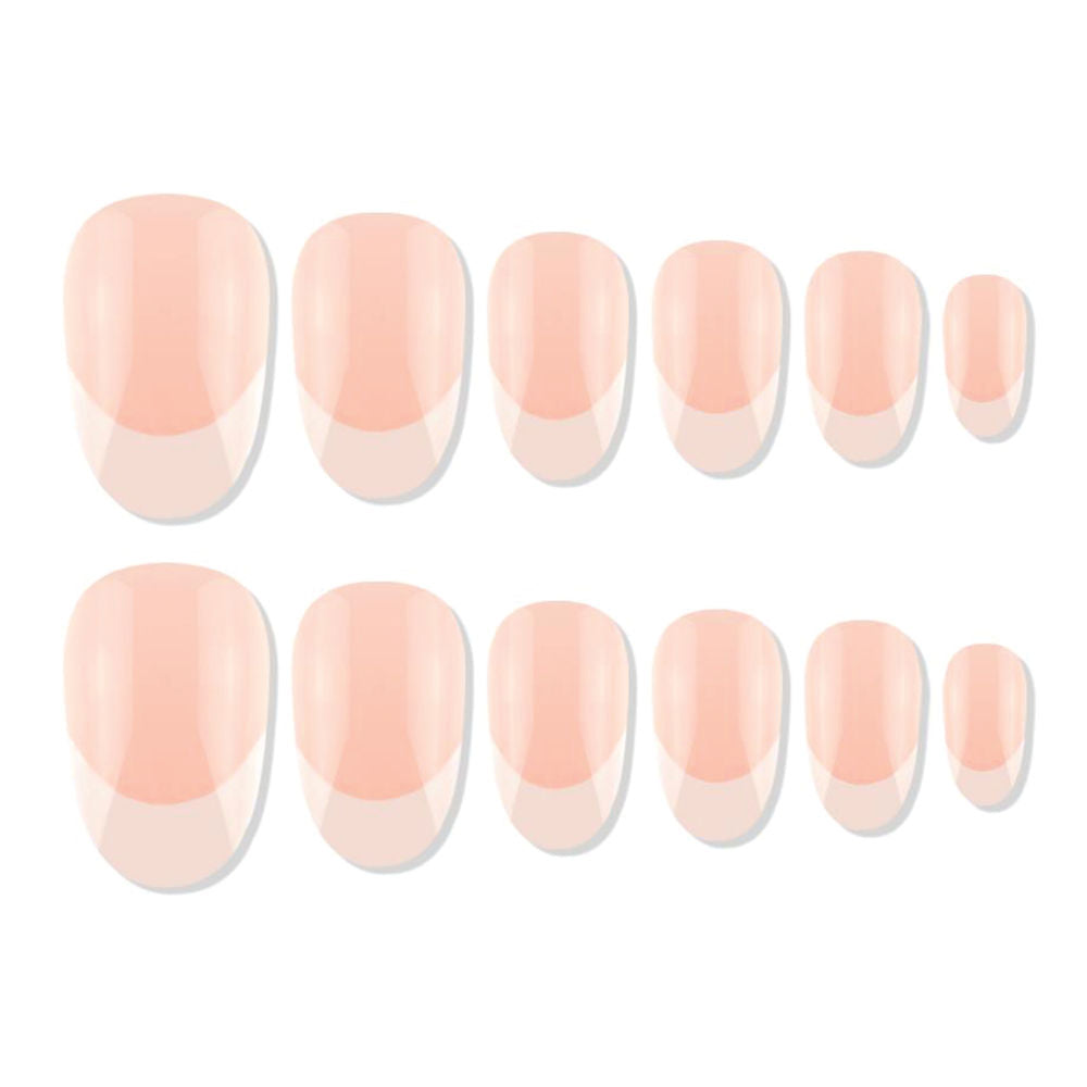 Shills Professional Reusable Press On Nails French Oval - SPN711 | Grocsy