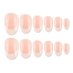 Shills Professional Reusable Press On Nails French Oval - SPN711 | Grocsy