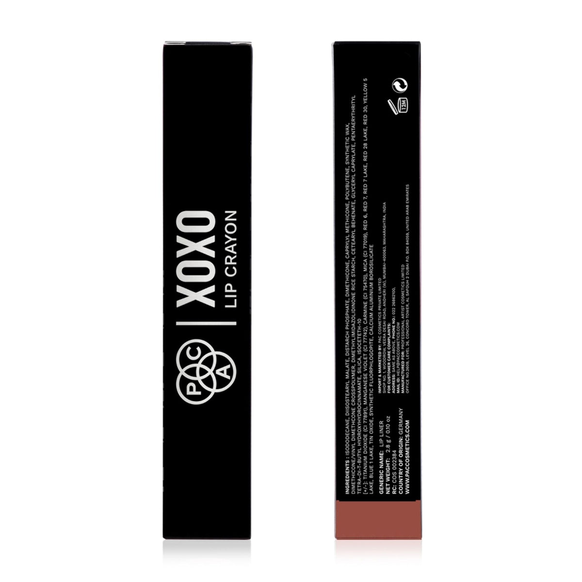 PAC Studio XOXO Lip Crayon - Bare Necessities | Grocsy