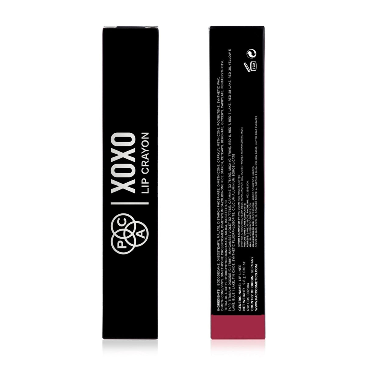 PAC Studio XOXO Lip Crayon - Lovey Dovey | Grocsy