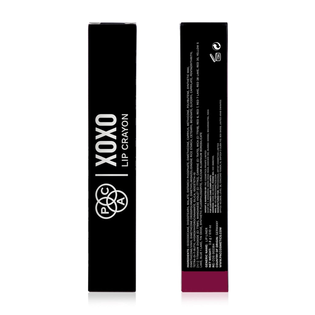 PAC Studio XOXO Lip Crayon - Be My Valentine | Grocsy