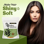 Nisha Hair Colour for Women-Original Black|100% Pure Henna-Based Powder | Grocsy