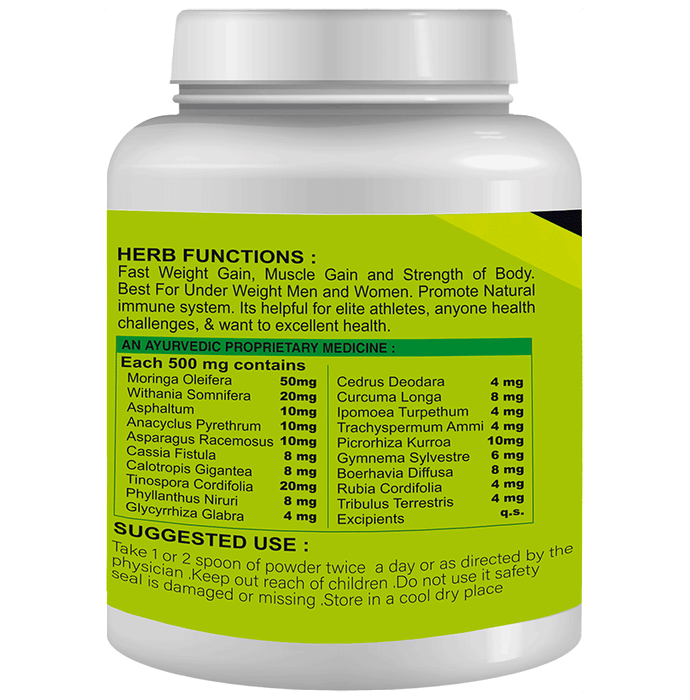 Sabates Size Vigour Weight Gain Formula Powder | Grocsy