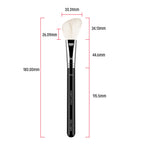 Miss Claire M23 - Angled Contour Brush - Chrome | Grocsy