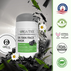 Orgatre Detan Face Mask Stick For Men & Women With Green Tea Chamomile For Tan | Grocsy