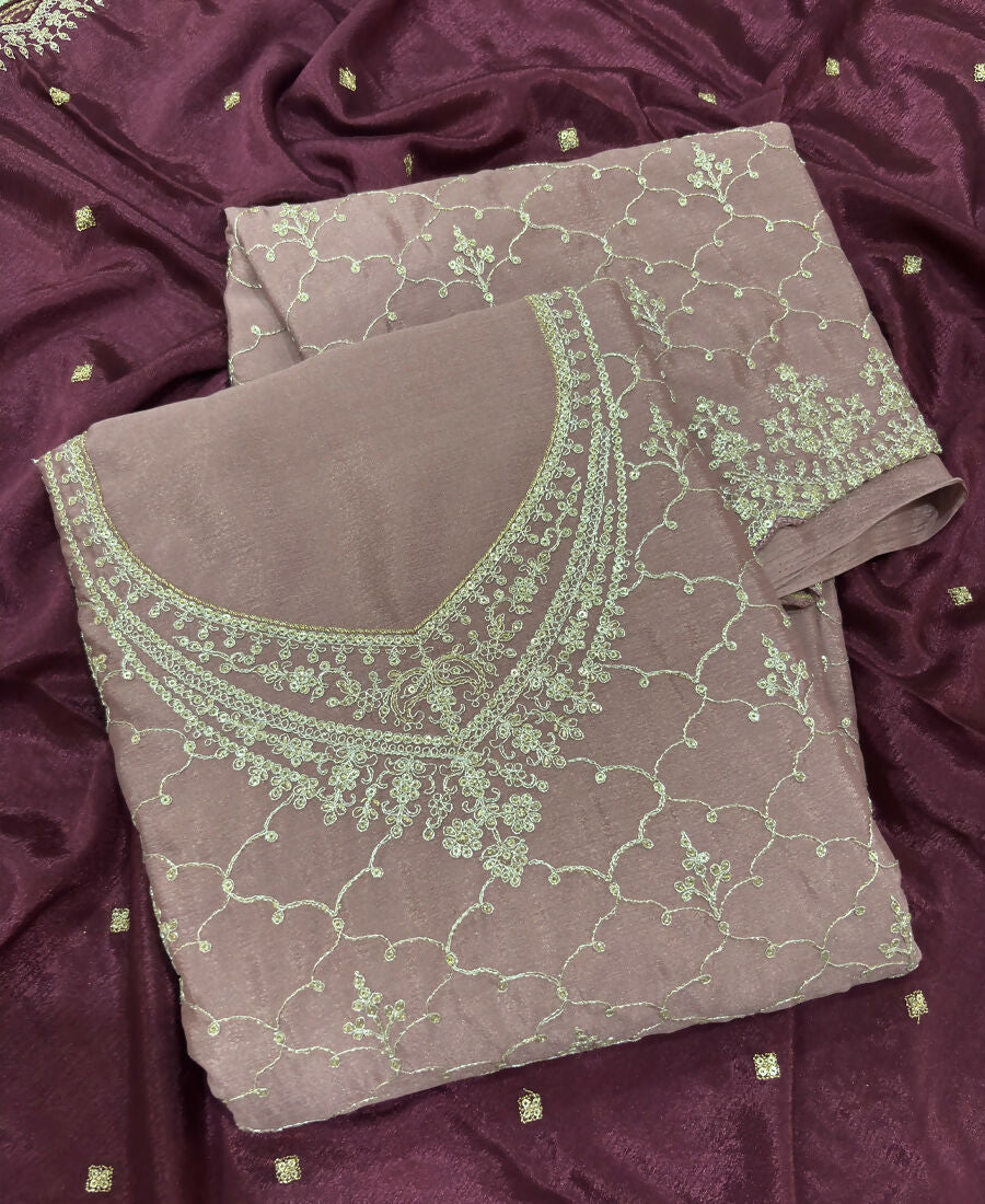 KC Designer Pink 3 Piece Salwar Suit For Women Indian Wear | Grocsy