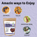 Jus Amazin Roasted Flax Seeds Superfood | Grocsy