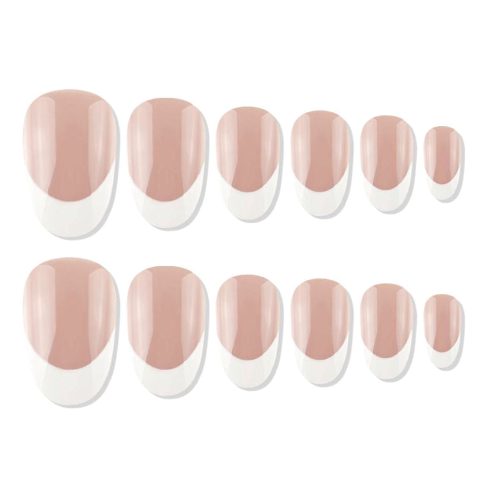 Shills Professional Reusable Press On Nails French Oval - SPN715 | Grocsy