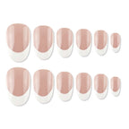 Shills Professional Reusable Press On Nails French Oval - SPN715 | Grocsy