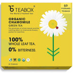 Teabox Organic Chamomile Green Tea Bags | Grocsy