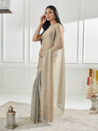 kasee Embellished Beads and Stones Pure Silk Saree | Grocsy
