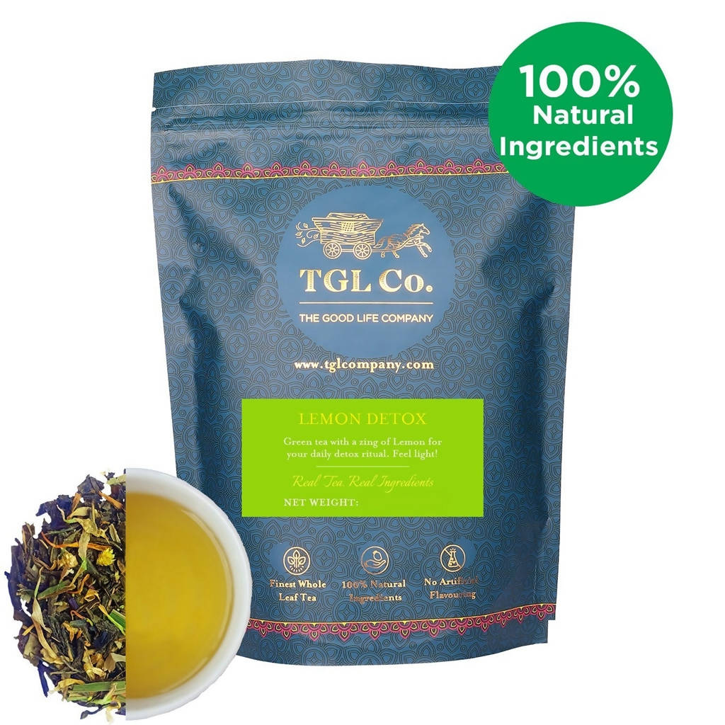TGL Co. Lemon Detox Green Tea | Grocsy