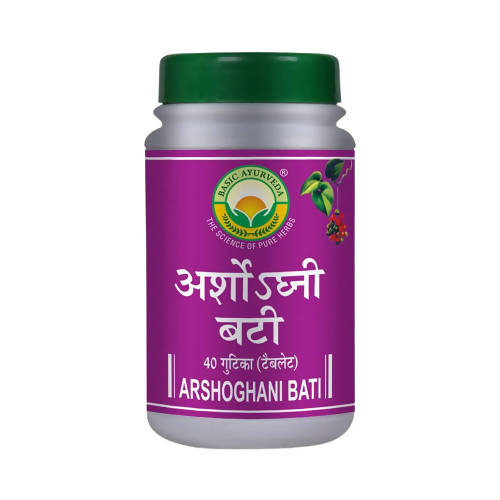Basic Ayurveda Arshoghani Bati | Grocsy