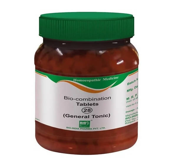 Bio India Homeopathy Bio-combination 28 Tabletts | Grocsy