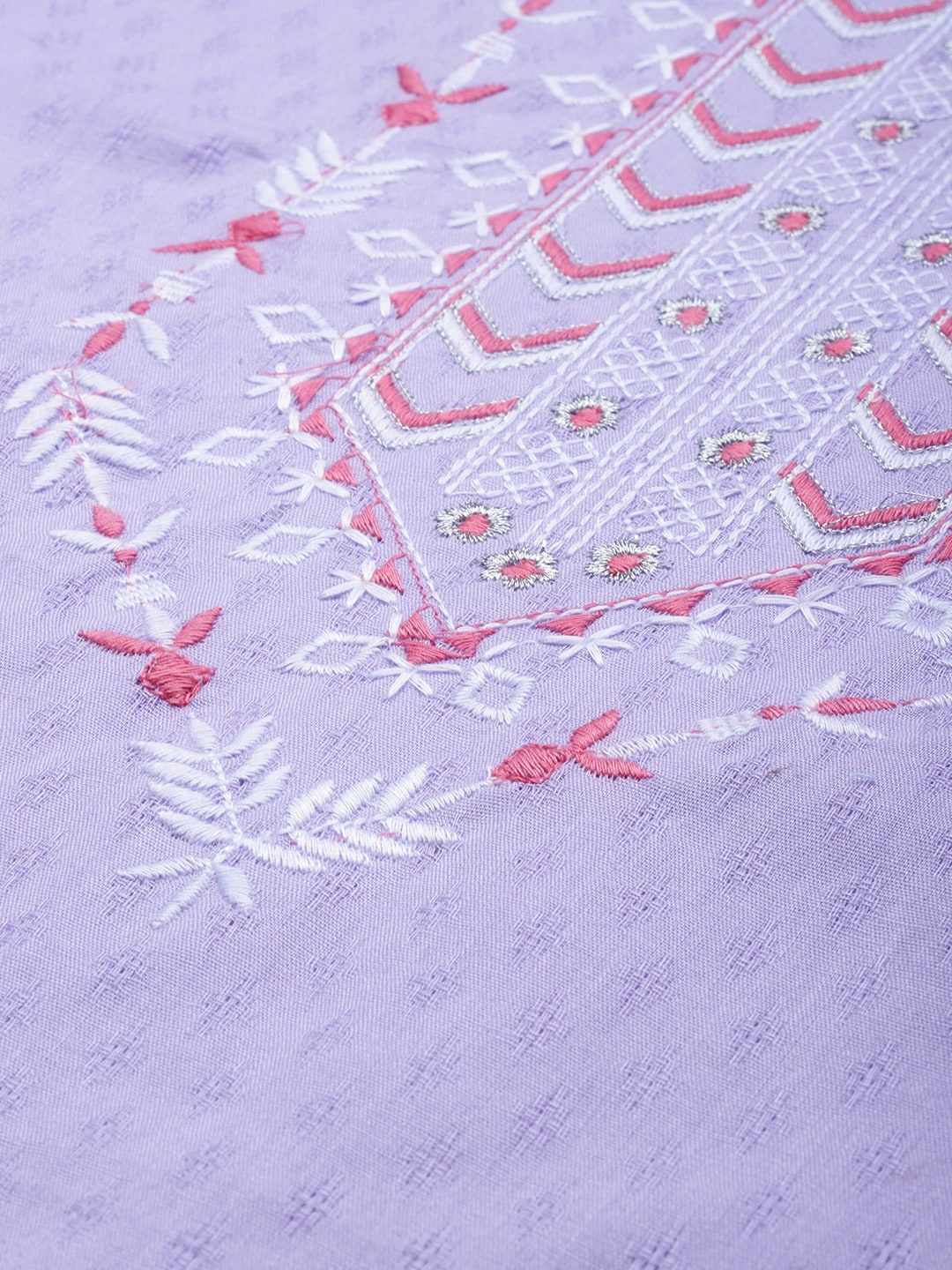 Sangria Women Lavender Yoke Design Kurta | Grocsy