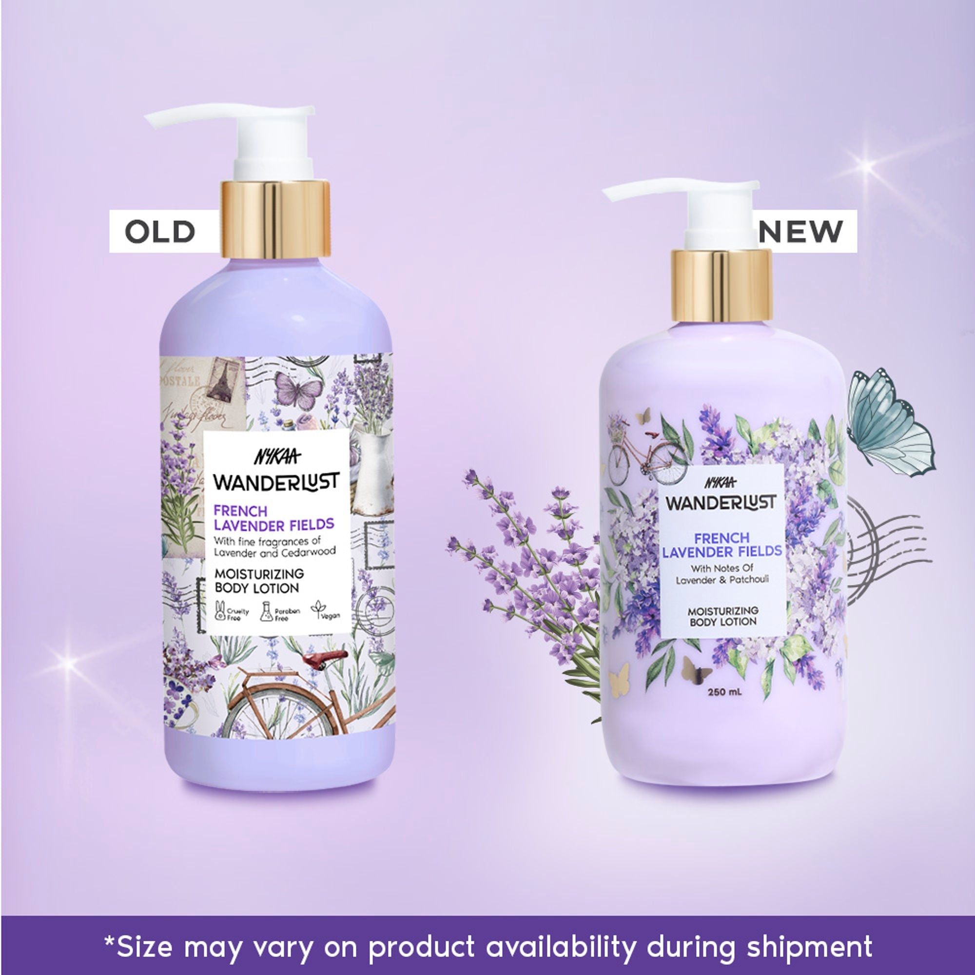 Wanderlust Moisturizing Body Lotion - French Lavender | Grocsy
