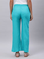 Souchii Blue Liva Palazzos | Grocsy